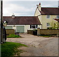 Roadside mirror in Trewen, Herefordshire