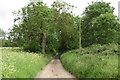 The top of Church Lane heading for Odell