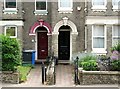 Terraced houses at the eastern end of Thorpe Road (detail)