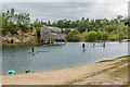 TQ2250 : Buckland Park Lake by Ian Capper