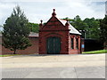 ST1493 : Grade II Listed Old Fire Station, Ystrad Mynach by Jaggery