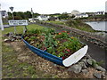 Flower boat at Bull Bay, Anglesey.