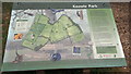 Map board in Knowle Park