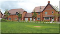 Newly built housing near the top of Knowle Lane