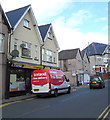 Iceland home delivery  van, Commercial Street, Aberbargoed