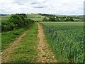 Field headland track