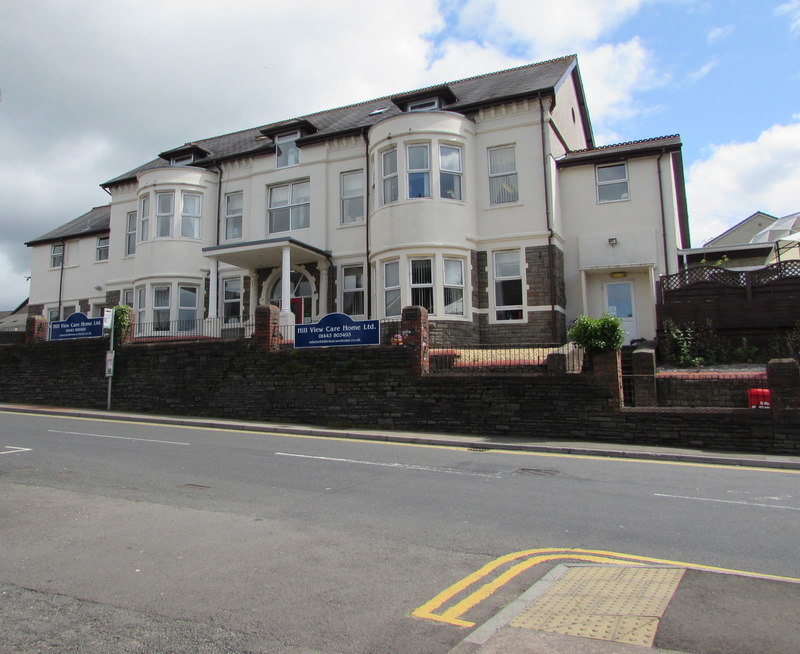 Hill View Care Home, Aberbargoed © Jaggery :: Geograph Britain and Ireland