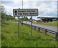ST1599 : Bowen Industrial Estate direct sign, Bargoed by Jaggery