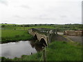 The closed and collapsing Douglaswater Bridge