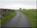 Minor road approaching Hardendale