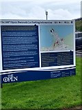 C8539 : Information sign West Bay carpark by Willie Duffin