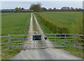 Track towards Deeside House