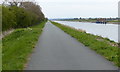 SJ3567 : Wales Coast Path along the River Dee by Mat Fascione