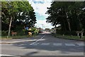 Goss Avenue at the junction of High Street Waddesdon