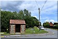 Brisley: The junction of School Road and Gately Road