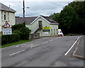 Warning sign alongside the A485 in Cwmann, Carmarthenshire