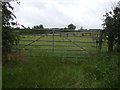 Field entrance off Church Road, Swindon, Staffordshire