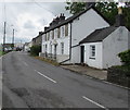 Houses alongside the A485, Cwmann, Carmarthenshire