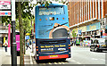 J3374 : Advertising bus, Belfast (June 2019) by Albert Bridge