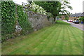 Old rectory wall on Towcester Road