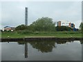 SK5221 : Loughborough Science Park, from the canal by Christine Johnstone