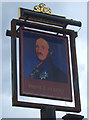 Sign for the Prince Albert Hotel, Wall Heath, Kingswinford