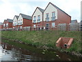 New houses off Coltman Drive, Loughborough