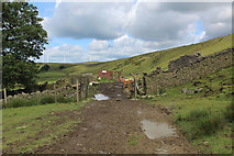 SD7623 : Rossendale Way at Picker Hill by Chris Heaton