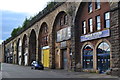 Railway arches in Walker Street