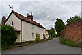 Cottages on Church Lane, Bromeswell