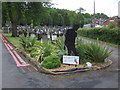 Silent  Tommy Silhouette, Rowley Regis Crematorium and Cemetery