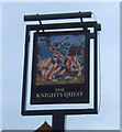 Sign for the Knights Quest, Rowley Regis