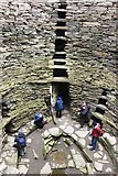 HU4523 : Interior of Mousa Broch by Russel Wills