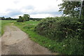 MacMillan Way leaving Farthingstone