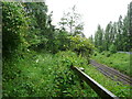 Footpath alongside the railway off the A62, Leeds