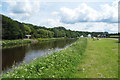 NZ2842 : The River Wear near Durham Sportsground by Anthony Parkes