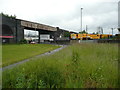 Disused railway bridge over Bridge Road, Holbeck