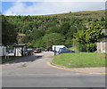 Medical Centre car park entrance, New Tredegar