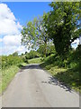 View North along the winding Glen Road