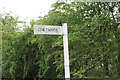 Fingerpost to Chetwode, Newton Morrell