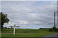 Fingerpost near Malting Farm