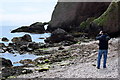 Rocky shore, Cushendun