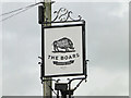 The sign of The Boars public house, Spooner Row