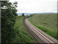 Railway south of Wormit