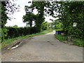 TM1296 : Entrance driveway to Black Hall Farm, Wattlefield by Adrian S Pye