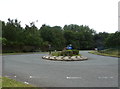 Roundabout on Riverwood Road, Bromborough