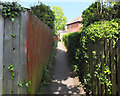 Ginnel between Stockwell Avenue and Stockwell Drive