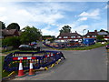 Roadworks at the junction of Chatsworth Avenue and Peperham Road