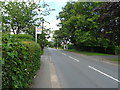 Bus stop on Church Road, Saughall 