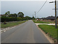 Looking into Ashill from Hale Road